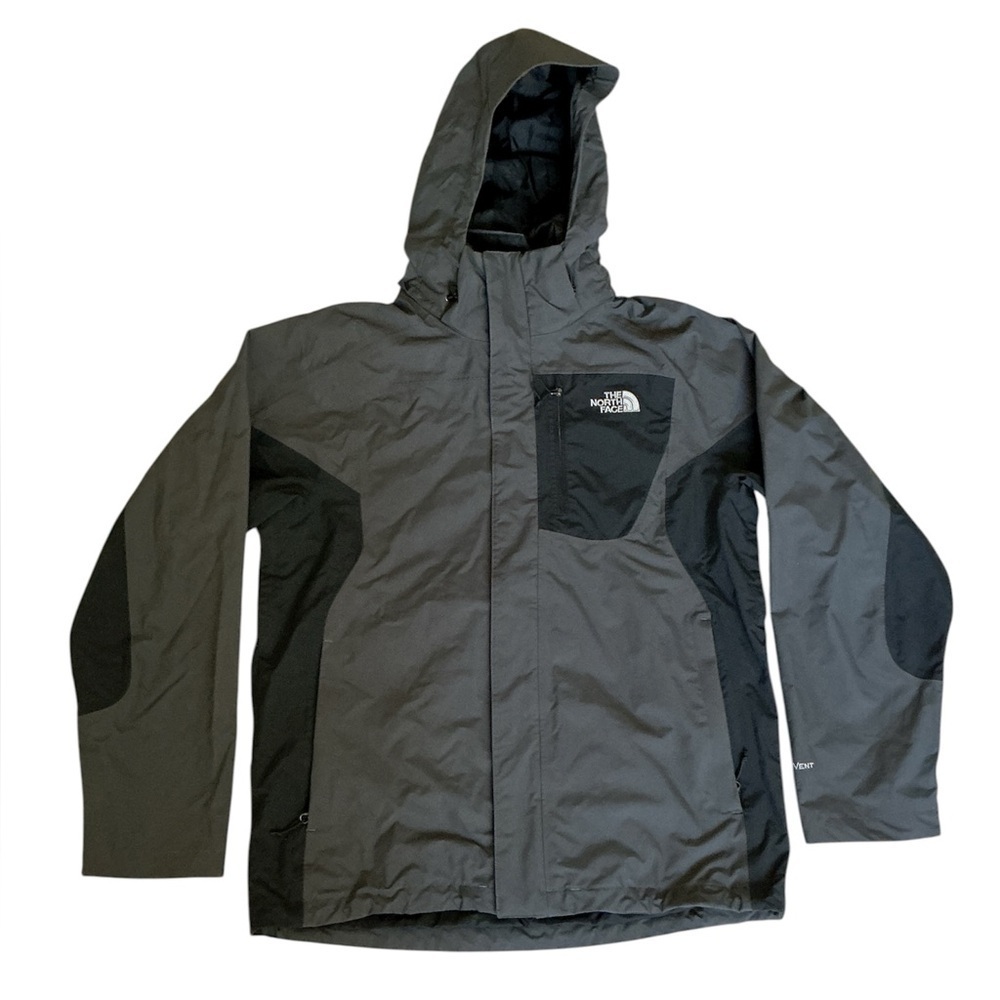 The North Face Men's Black and Gray Performance Jacket SZ M
